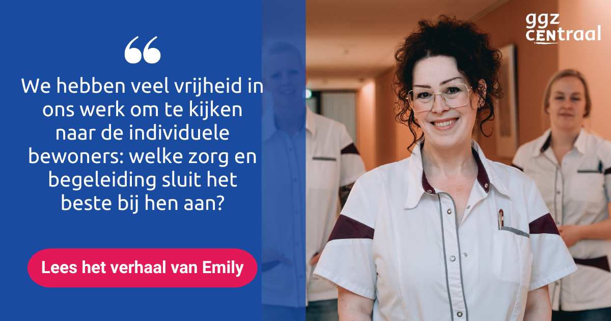 Verzorgende In De Ouderenpsychiatrie Het Verhaal Van Emily Werken